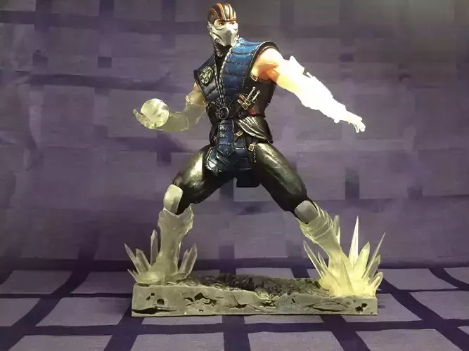 Sub-Zero from Mortal Kombat for 3D printing  Free 3D print model