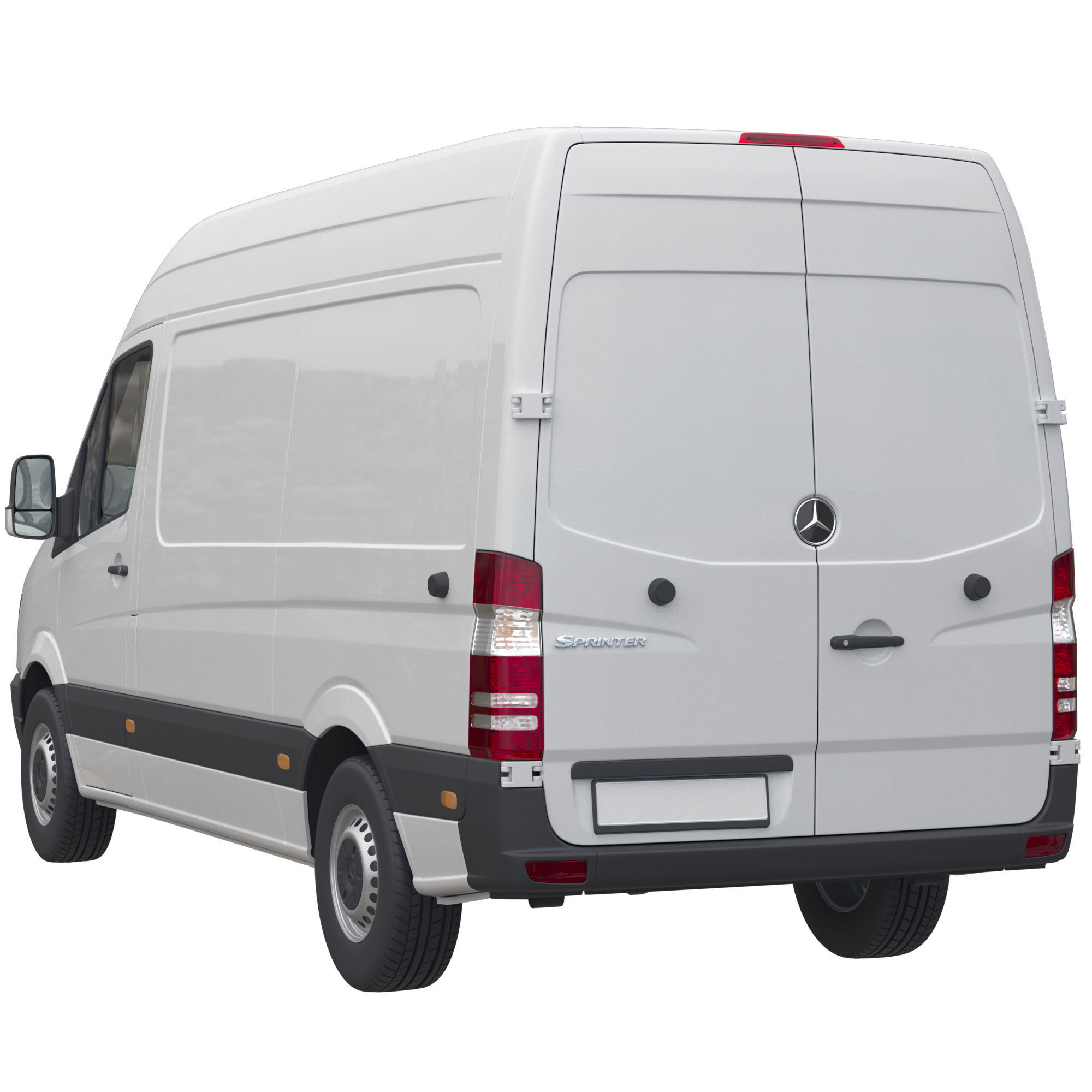 Sprinter Panel Van L2H2 3D model_2