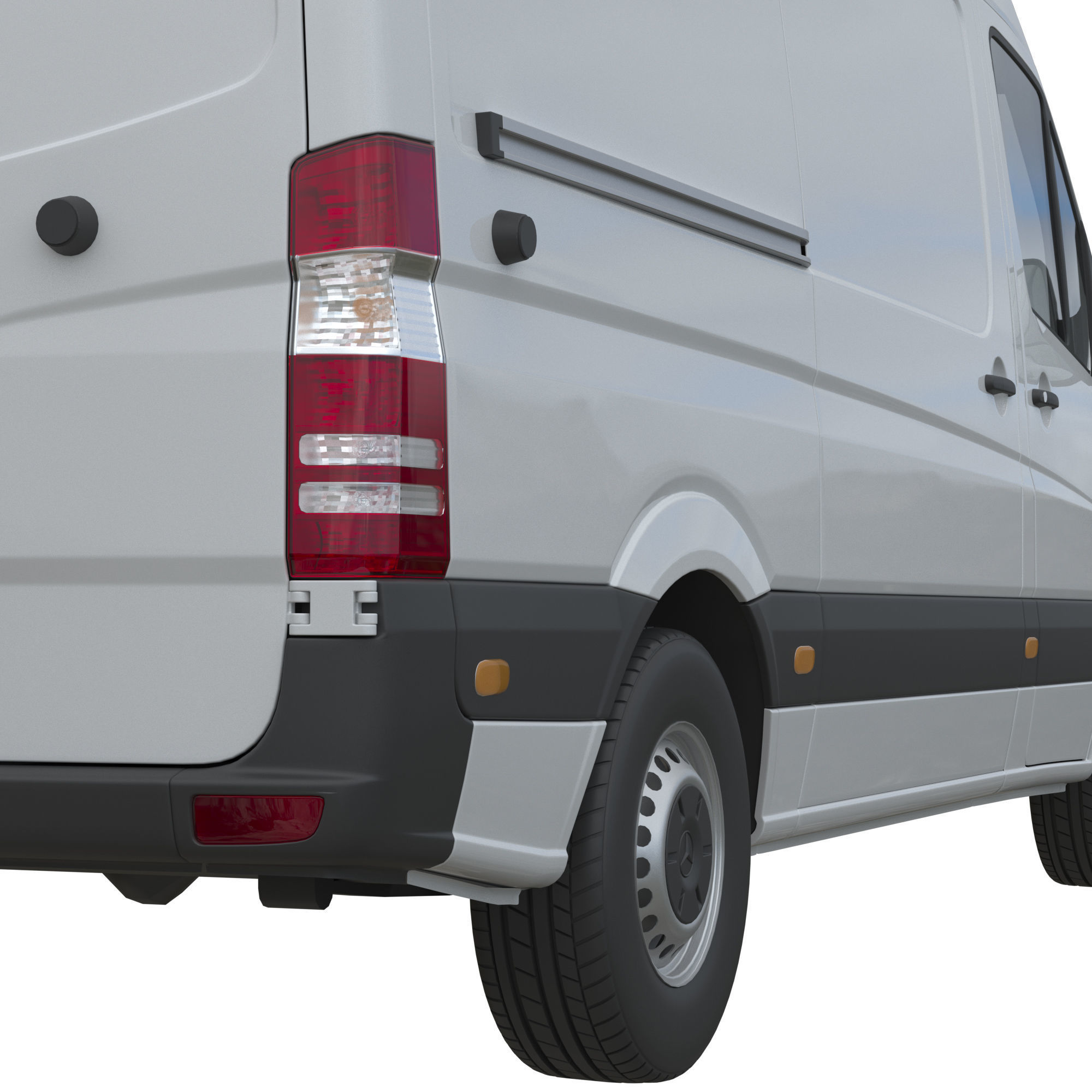 Sprinter Panel Van L2H2 3D model_4