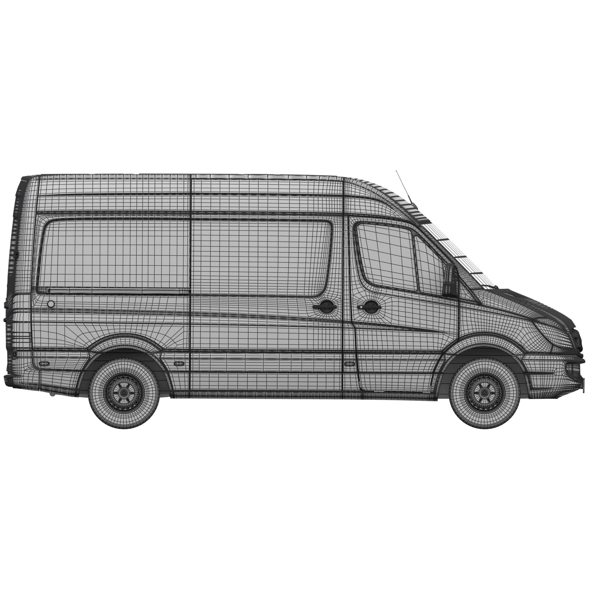 Sprinter Panel Van L2H2 3D model_18