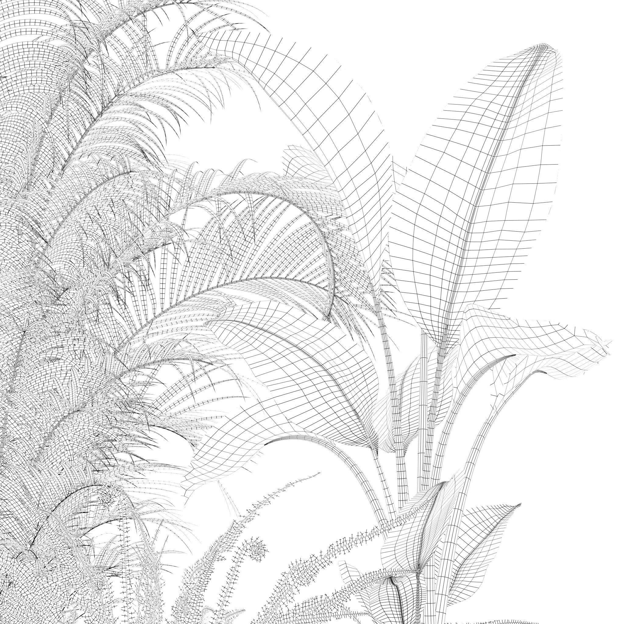 Plants collection 137 3D model_30