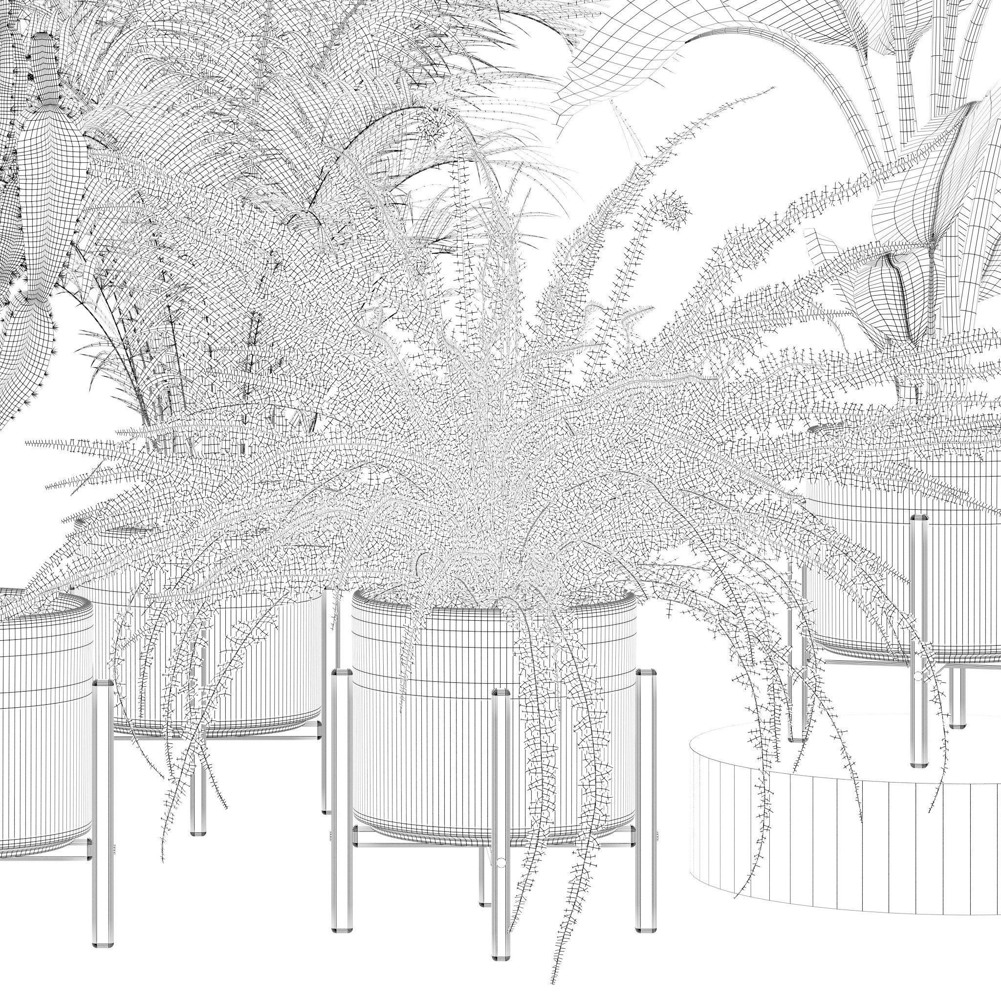 Plants collection 137 3D model_14