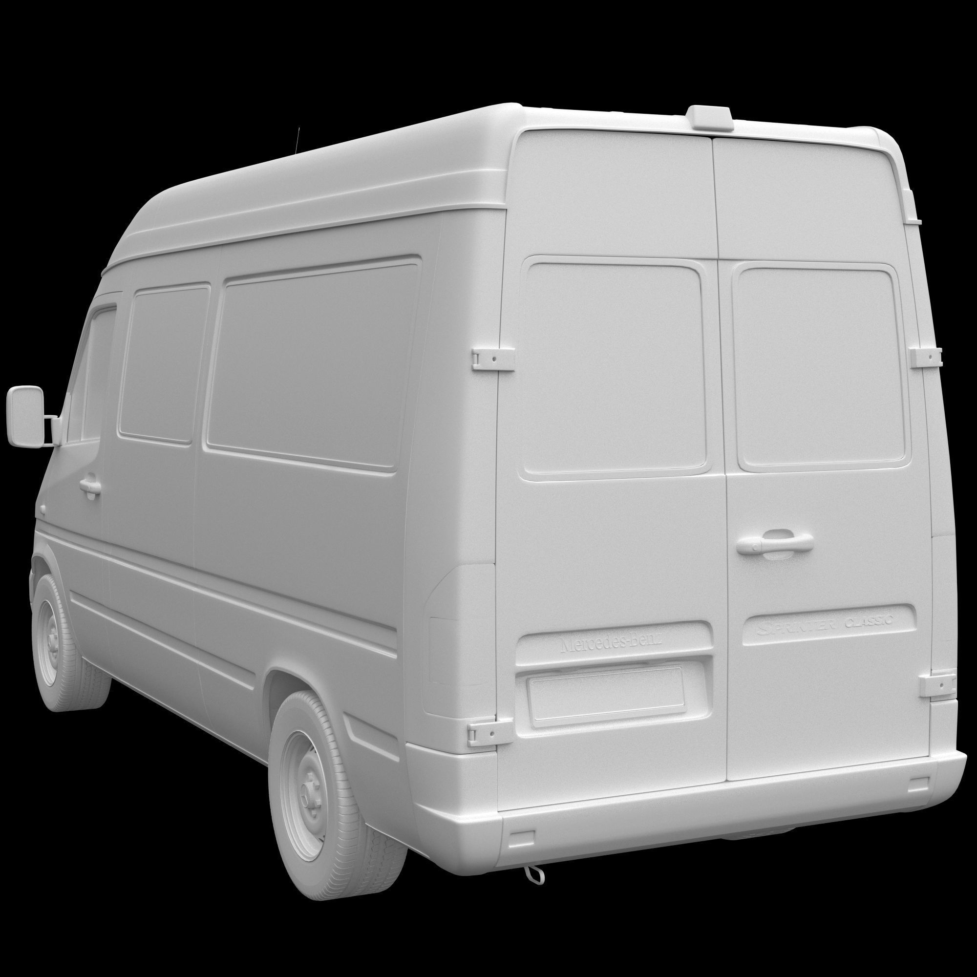 Mercedes-Benz Sprinter Classic Minibus MWB 3D model_11