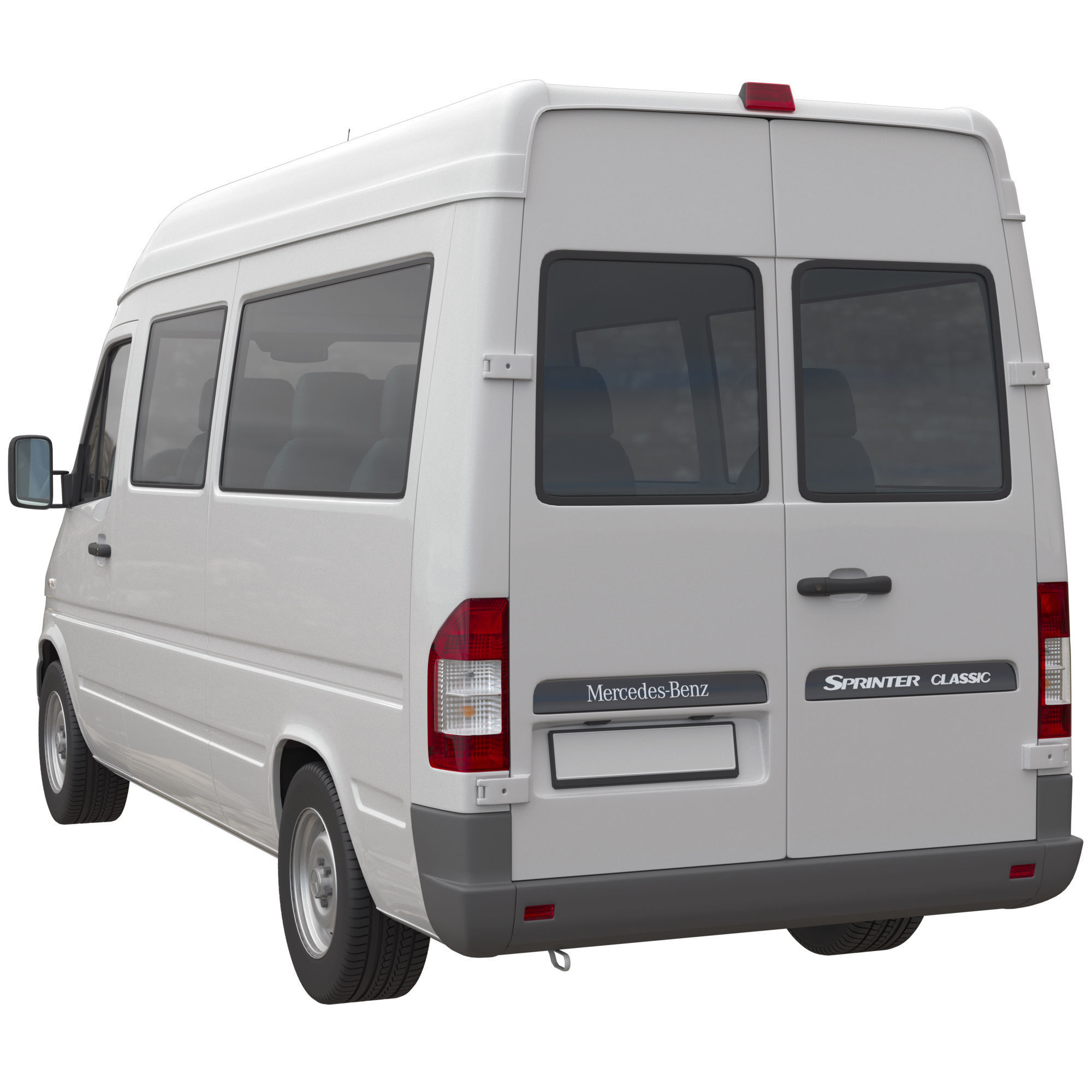 Mercedes-Benz Sprinter Classic Minibus MWB 3D model_2