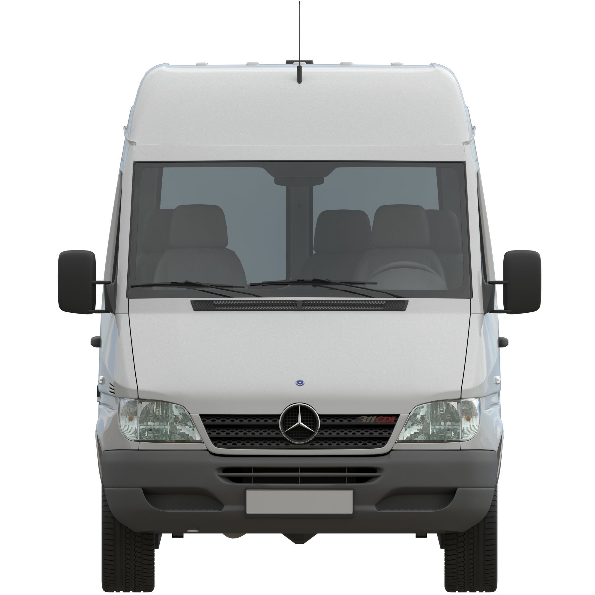 Mercedes-Benz Sprinter Classic Minibus MWB 3D model_5