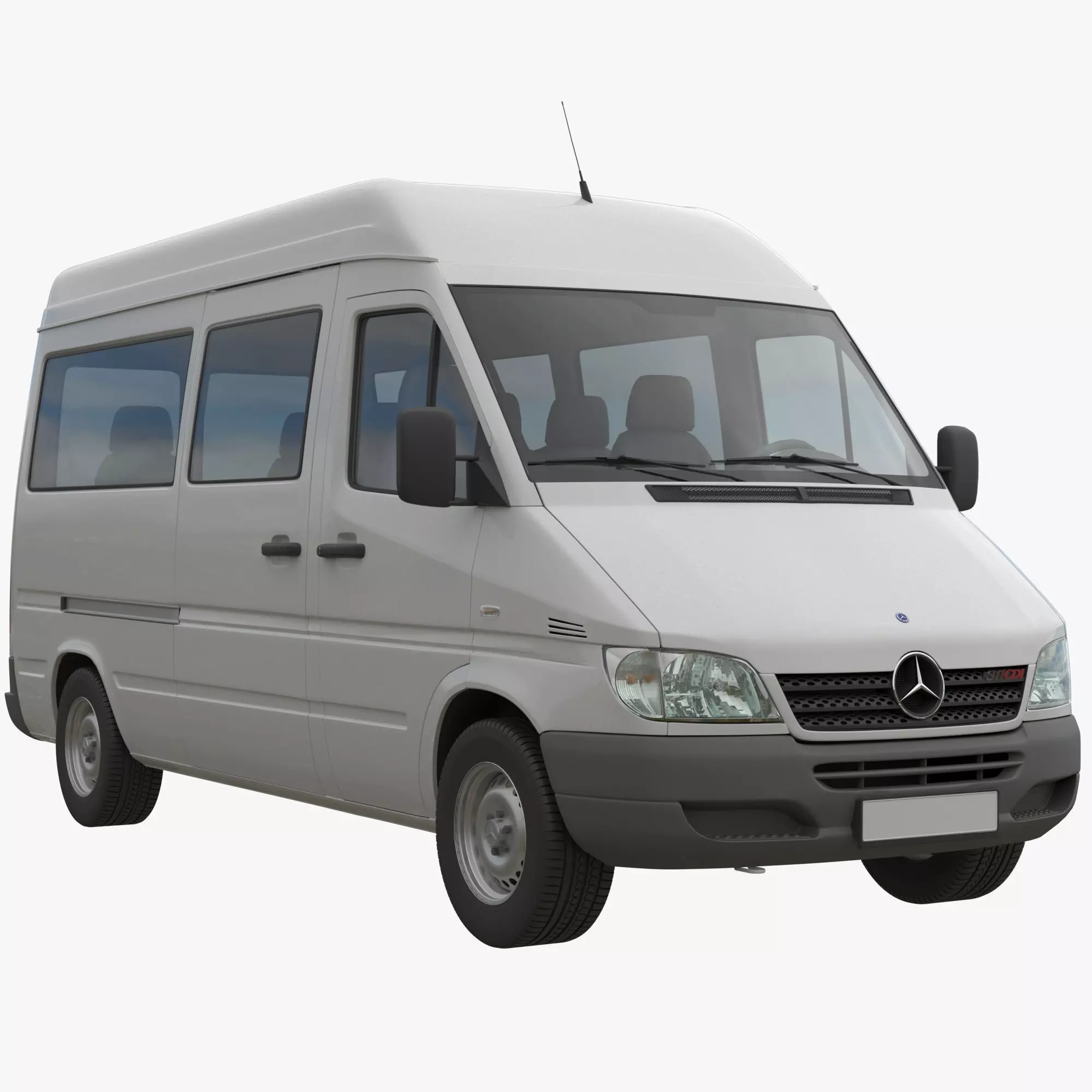 Mercedes-Benz Sprinter Classic Minibus MWB 3D model_0