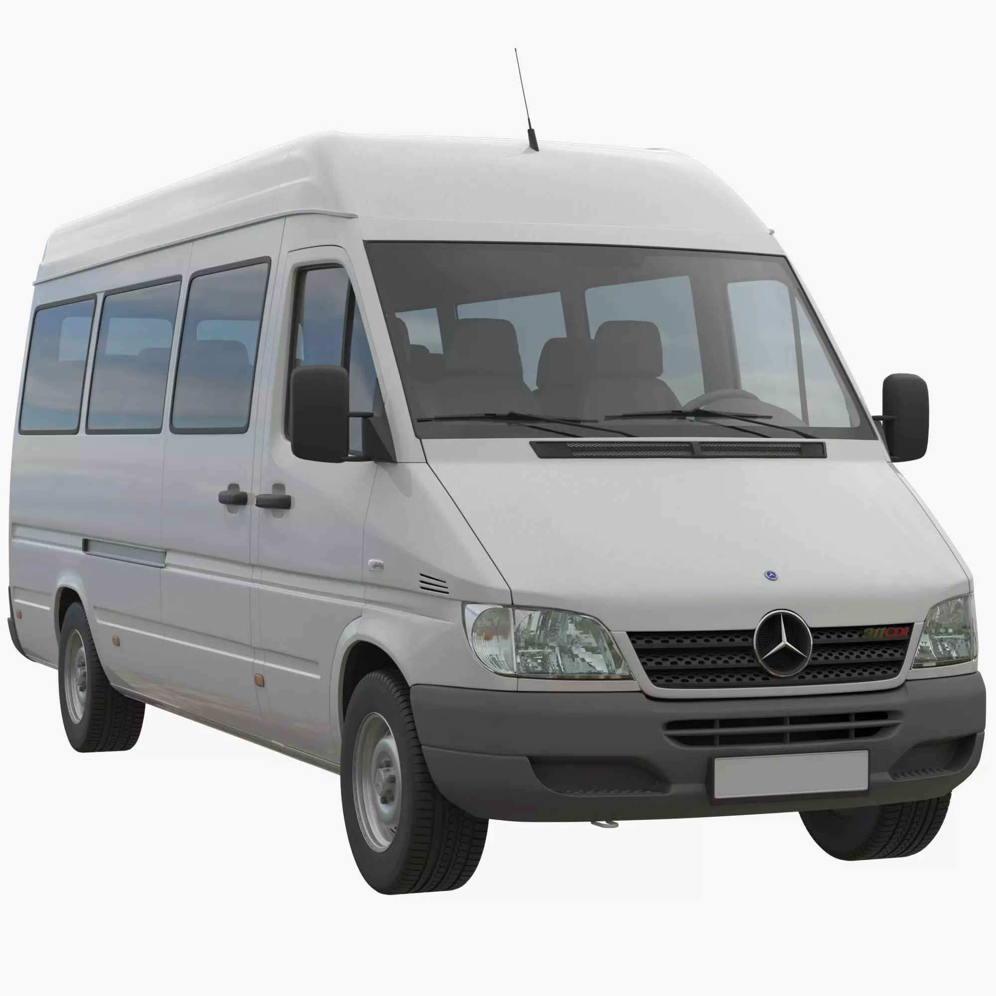 Mercedes Sprinter Classic minibus 3D model_0