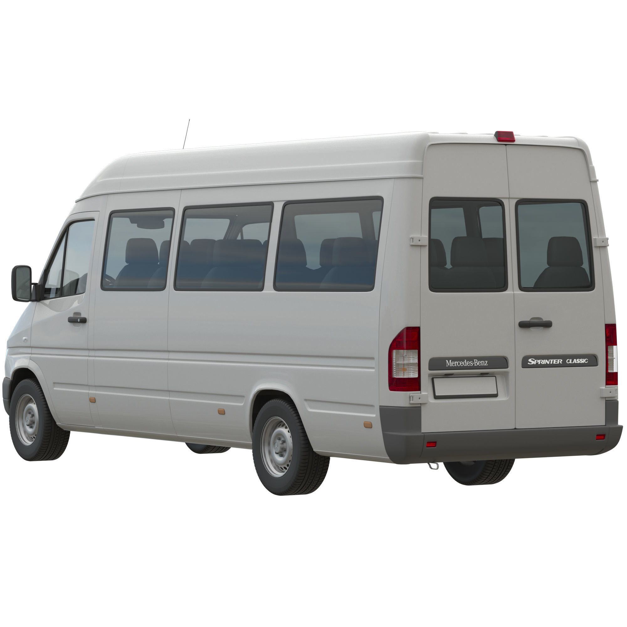 Mercedes Sprinter Classic minibus 3D model_2