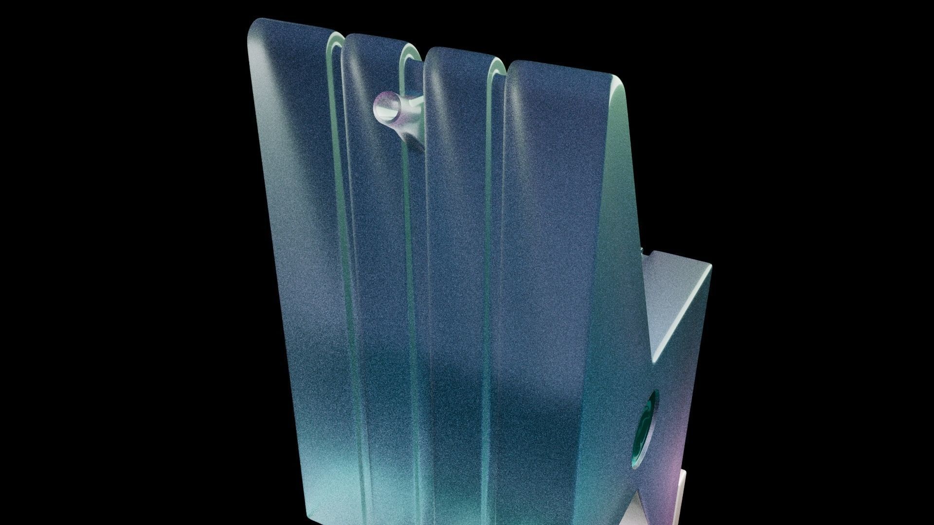 Alcohol Bottle 3D model_4