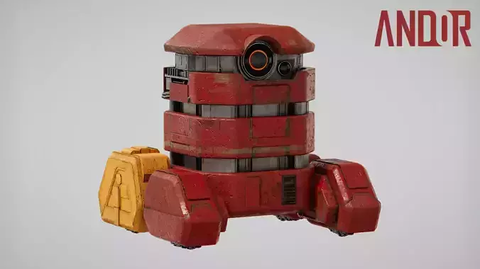 B2EMO Droid - Star Wars Andor 3D model