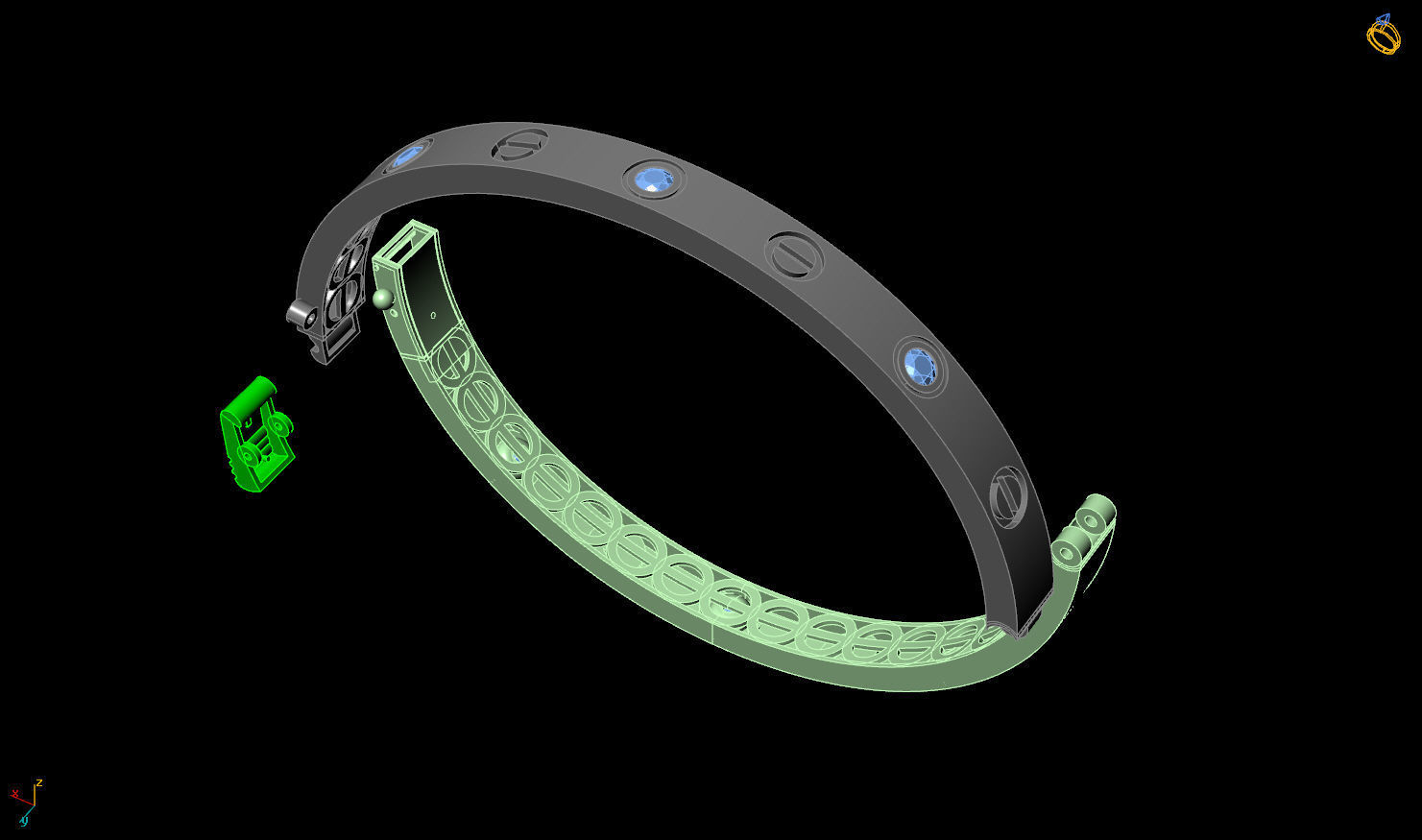 Tried Fusion Clamp Direct Pourable 3D print model_6