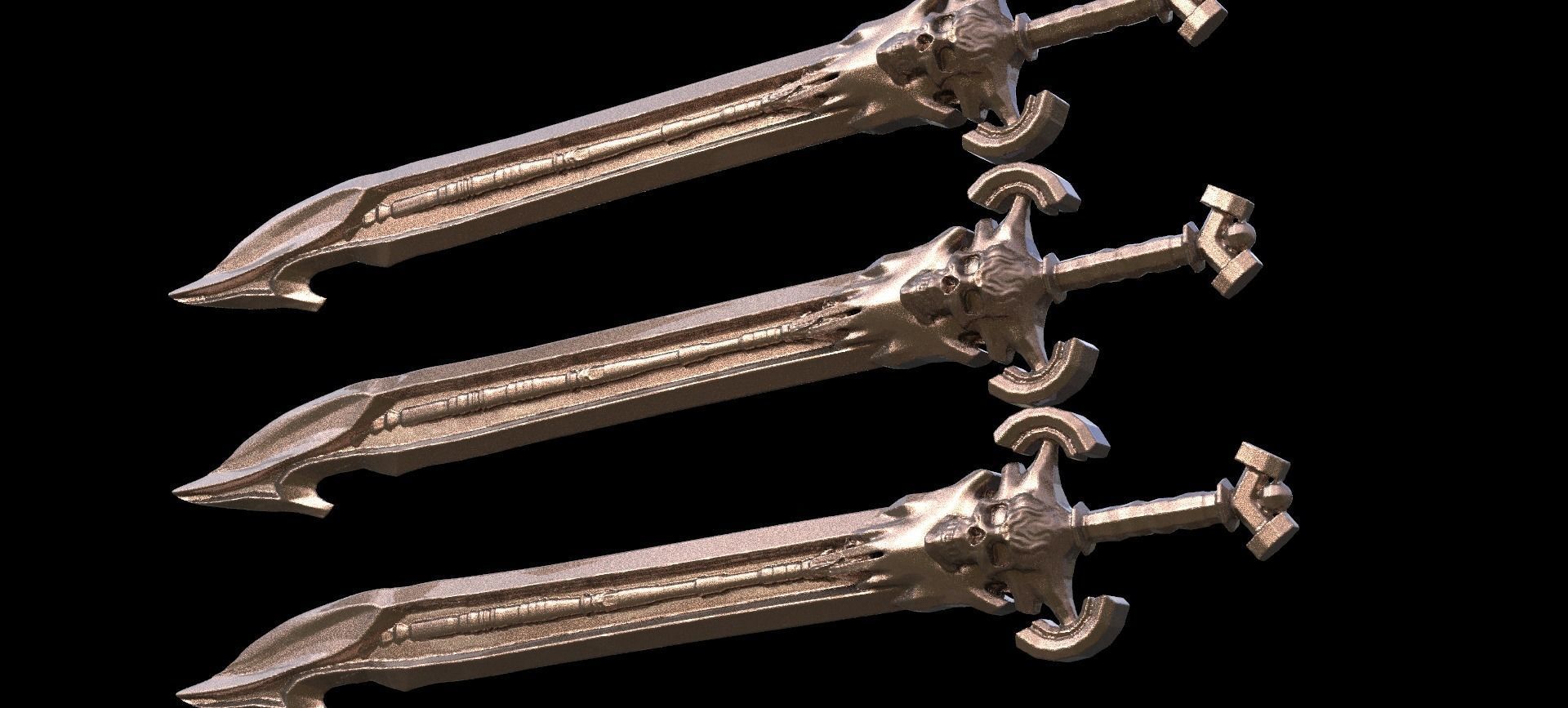 Grim Reaper Cleaver 1 3D model_2