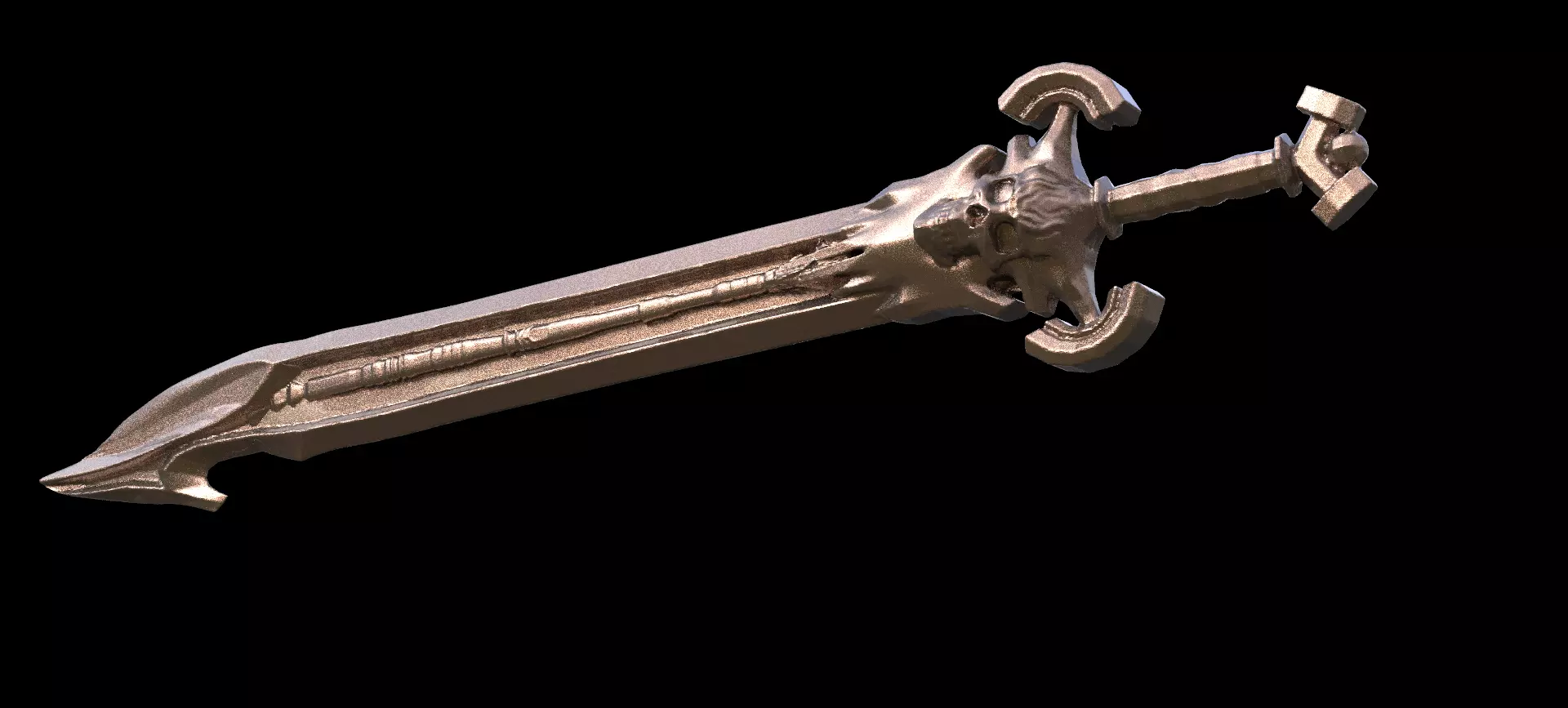 Grim Reaper Cleaver 1 3D model_0