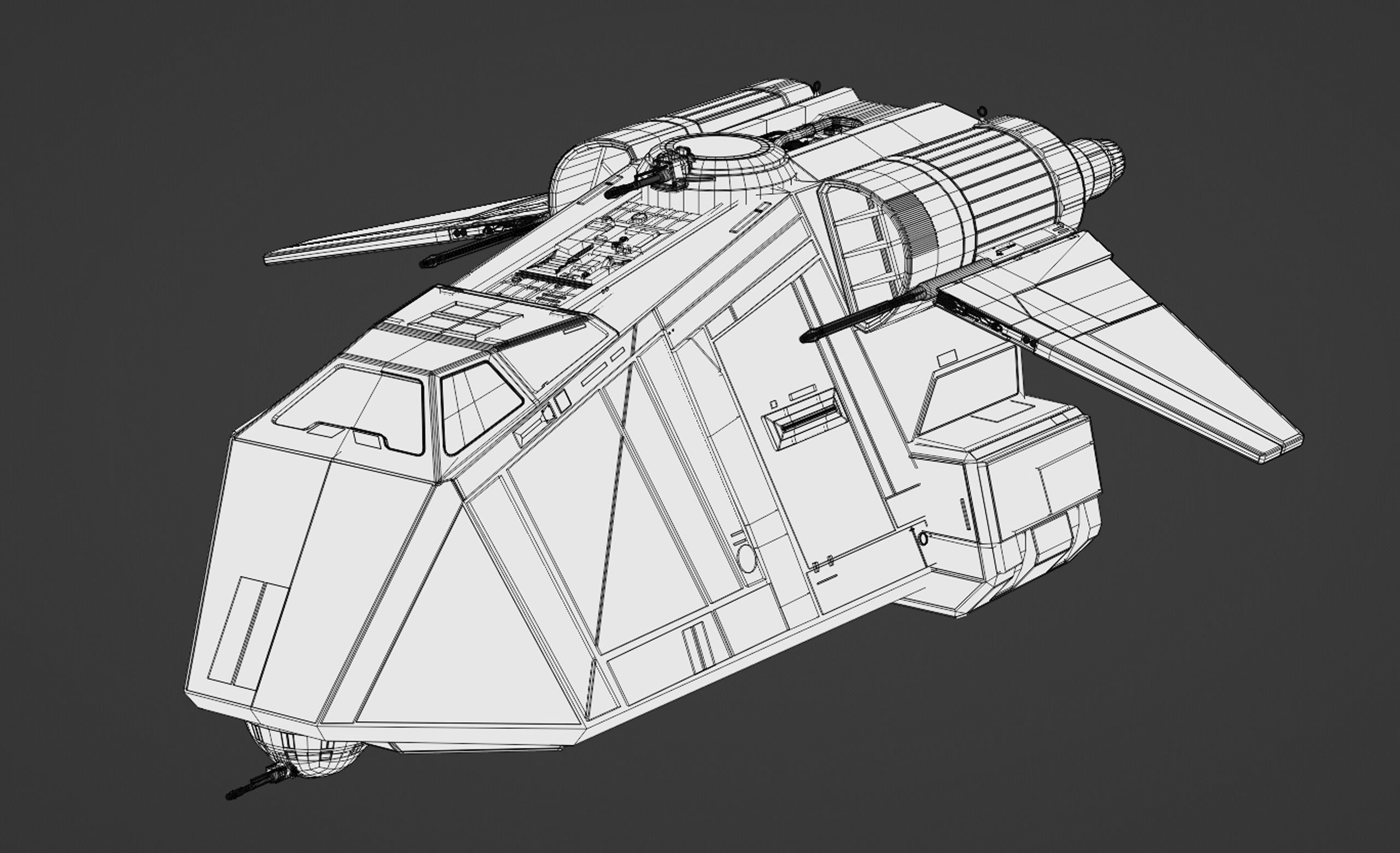 Mobile Tac-Pod - Star Wars Andor 3D model_4
