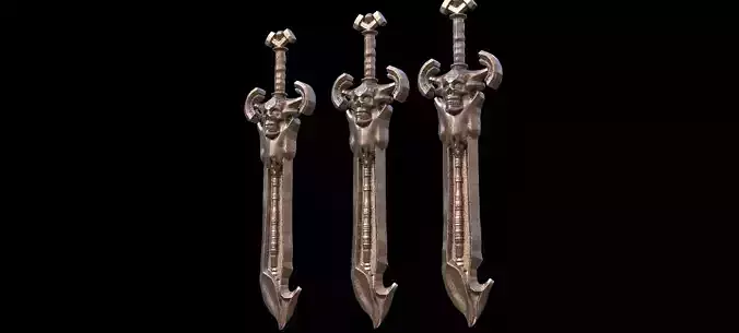 Grim Reaper Cutlass 3D model