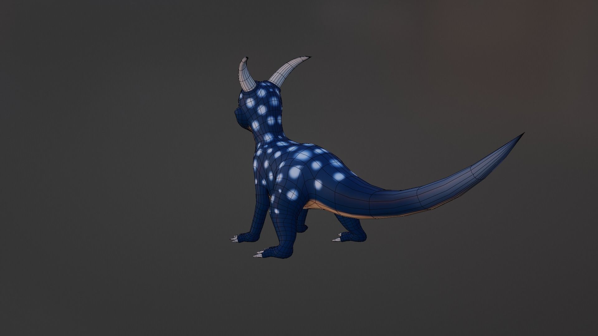 Character - Dino Low-poly 3D model_13