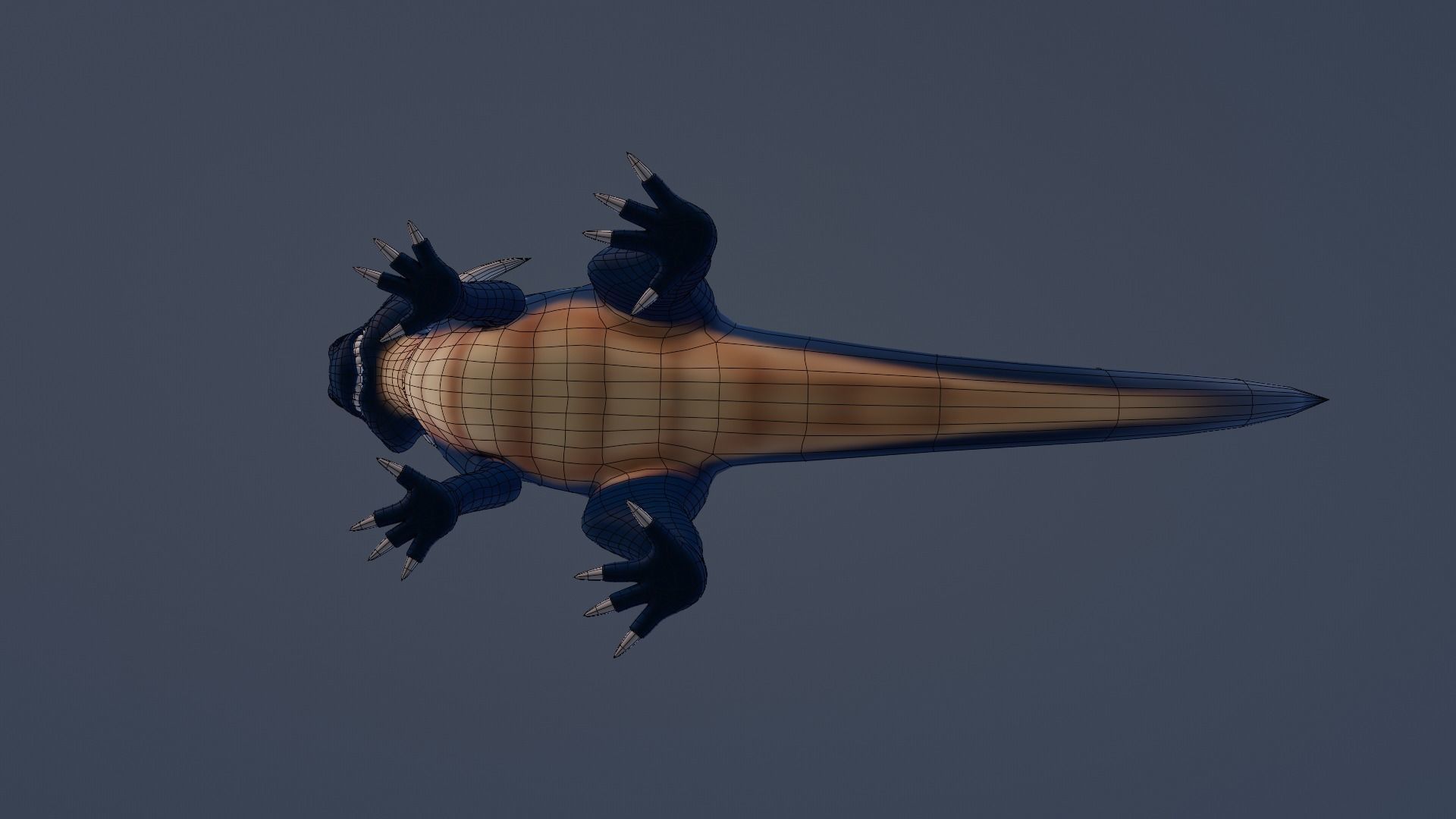 Character - Dino Low-poly 3D model_14