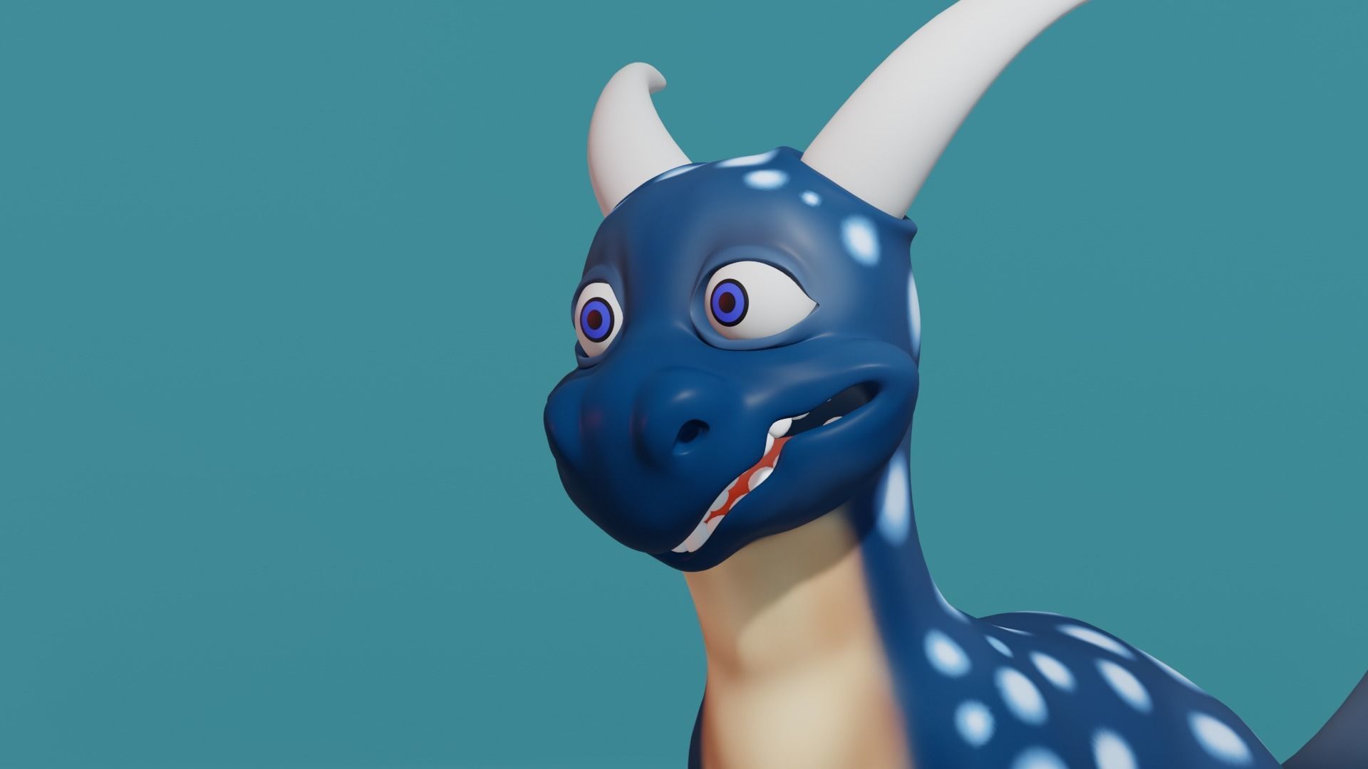Character - Dino Low-poly 3D model_5