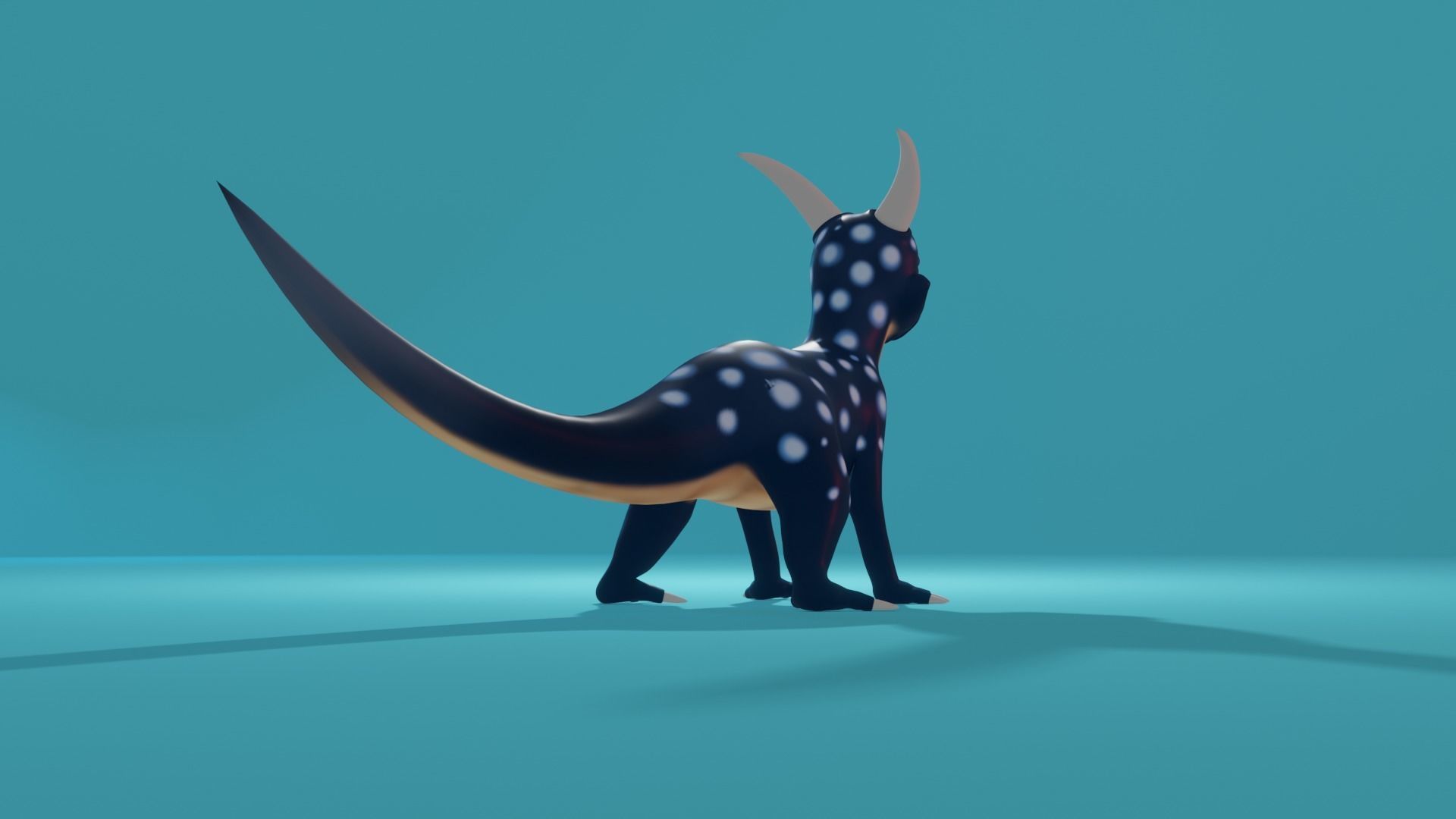 Character - Dino Low-poly 3D model_8