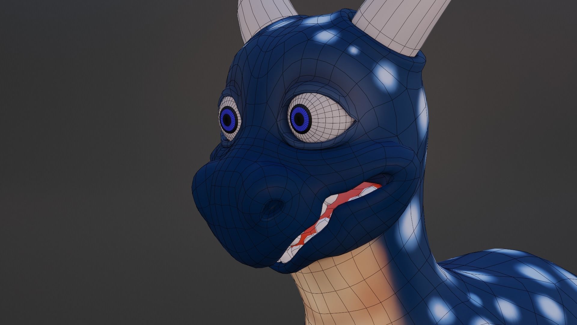 Character - Dino Low-poly 3D model_15