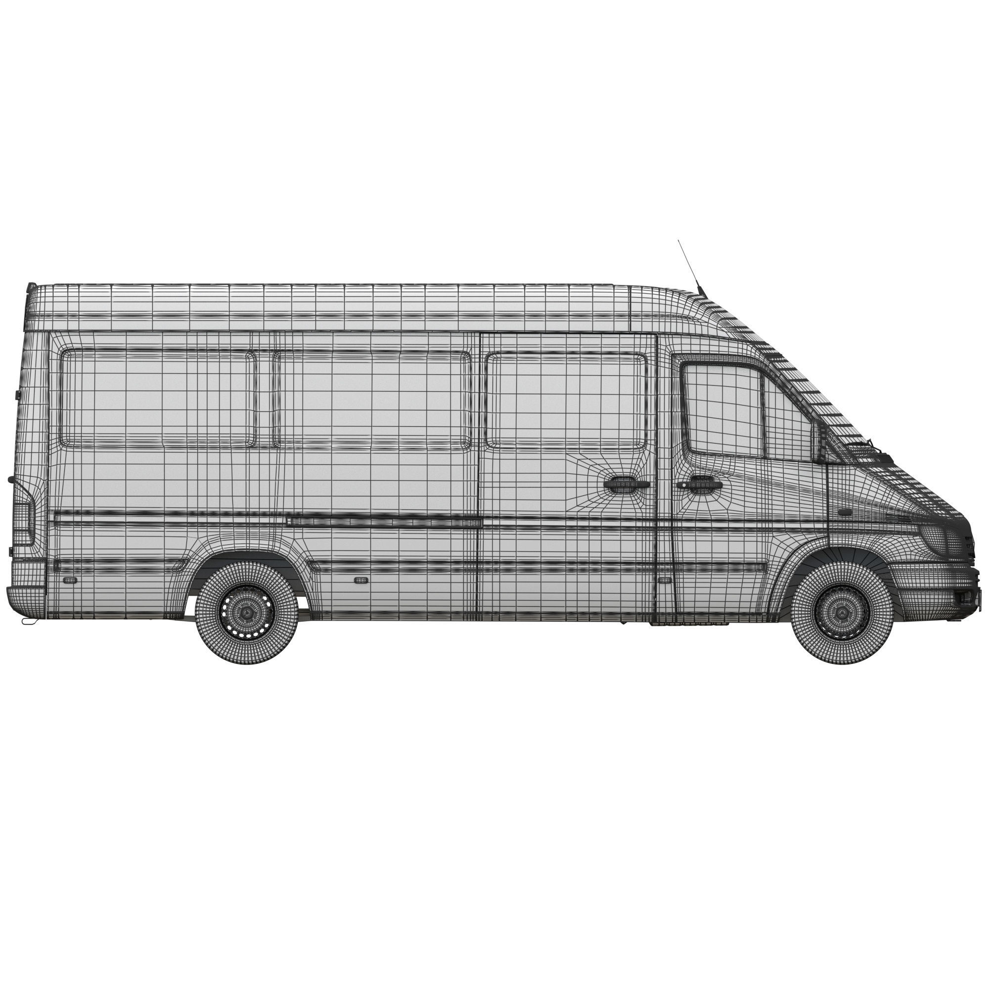 MB Sprinter Classic PanelVan 3D model_16