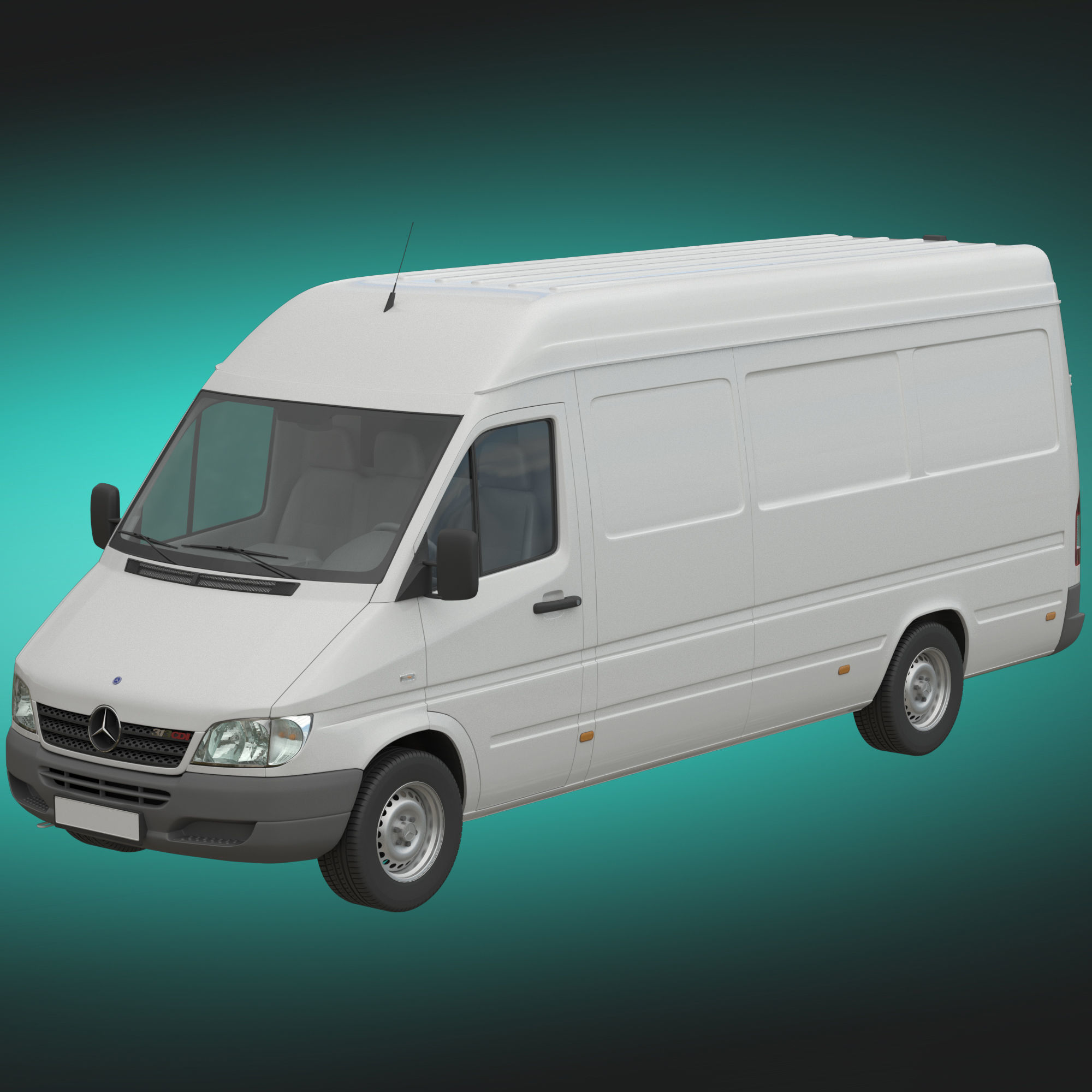 MB Sprinter Classic PanelVan 3D model_1