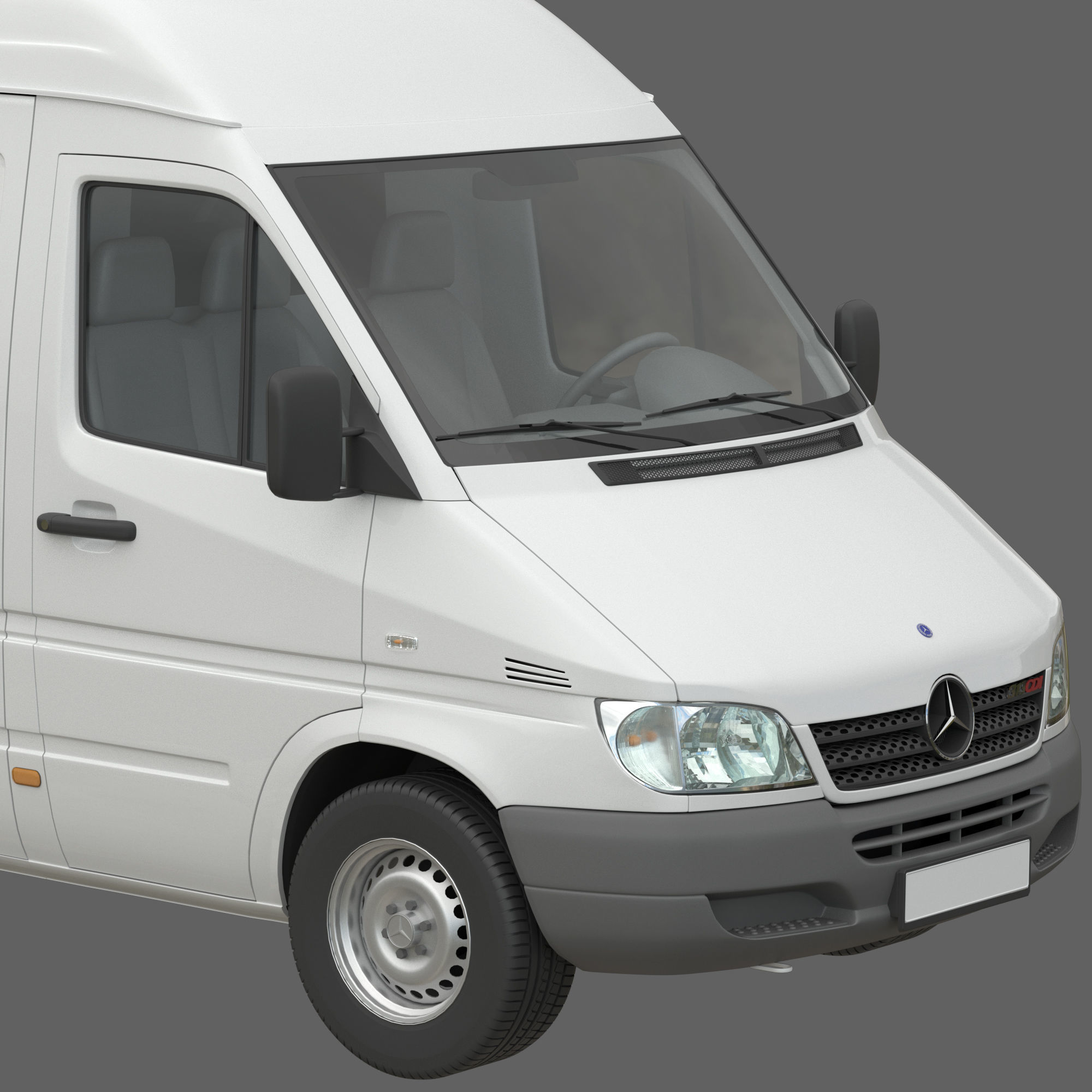 MB Sprinter Classic PanelVan 3D model_4