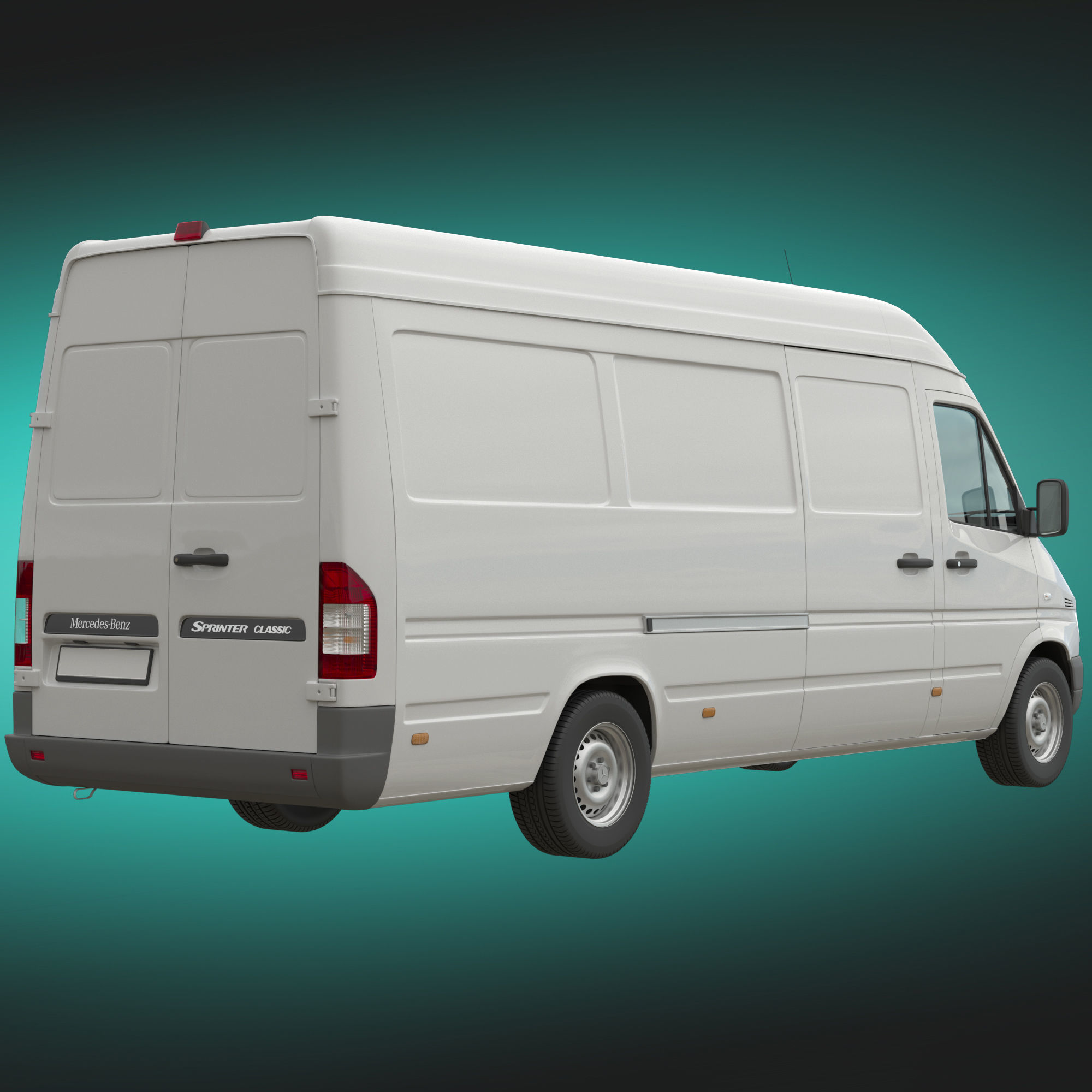 MB Sprinter Classic PanelVan 3D model_3