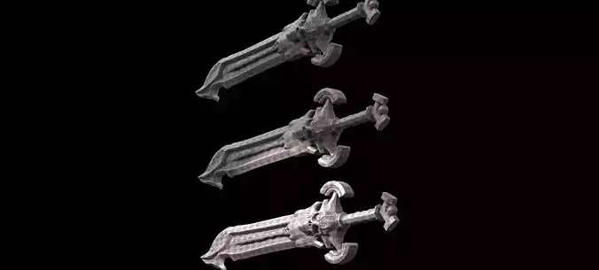 Grim Reaper Cutlass Ornate 1