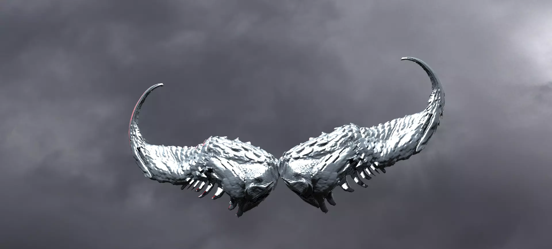  Lizard Horns  3D model_0