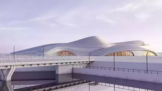 Futuristic building 52