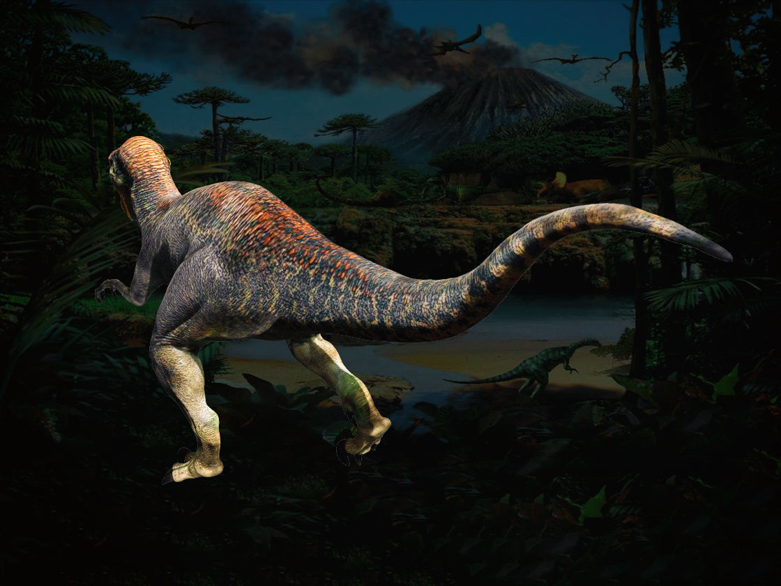 Velociraptor HP and LP 3D model_5