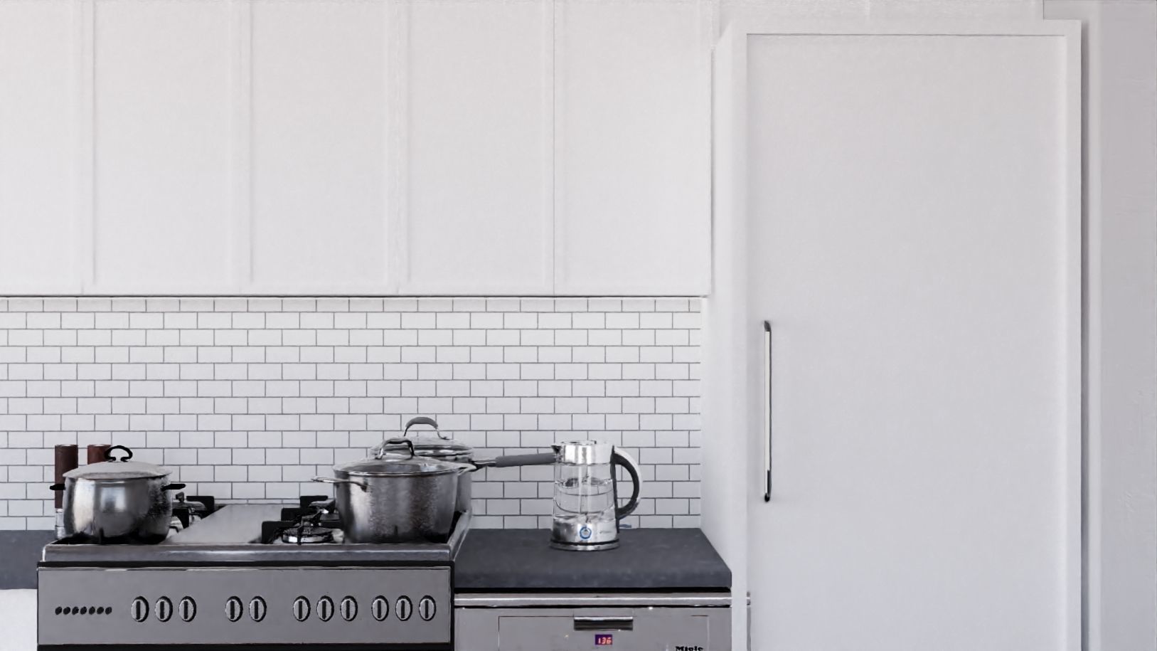 modern kitchen model 3D model 3D model_5