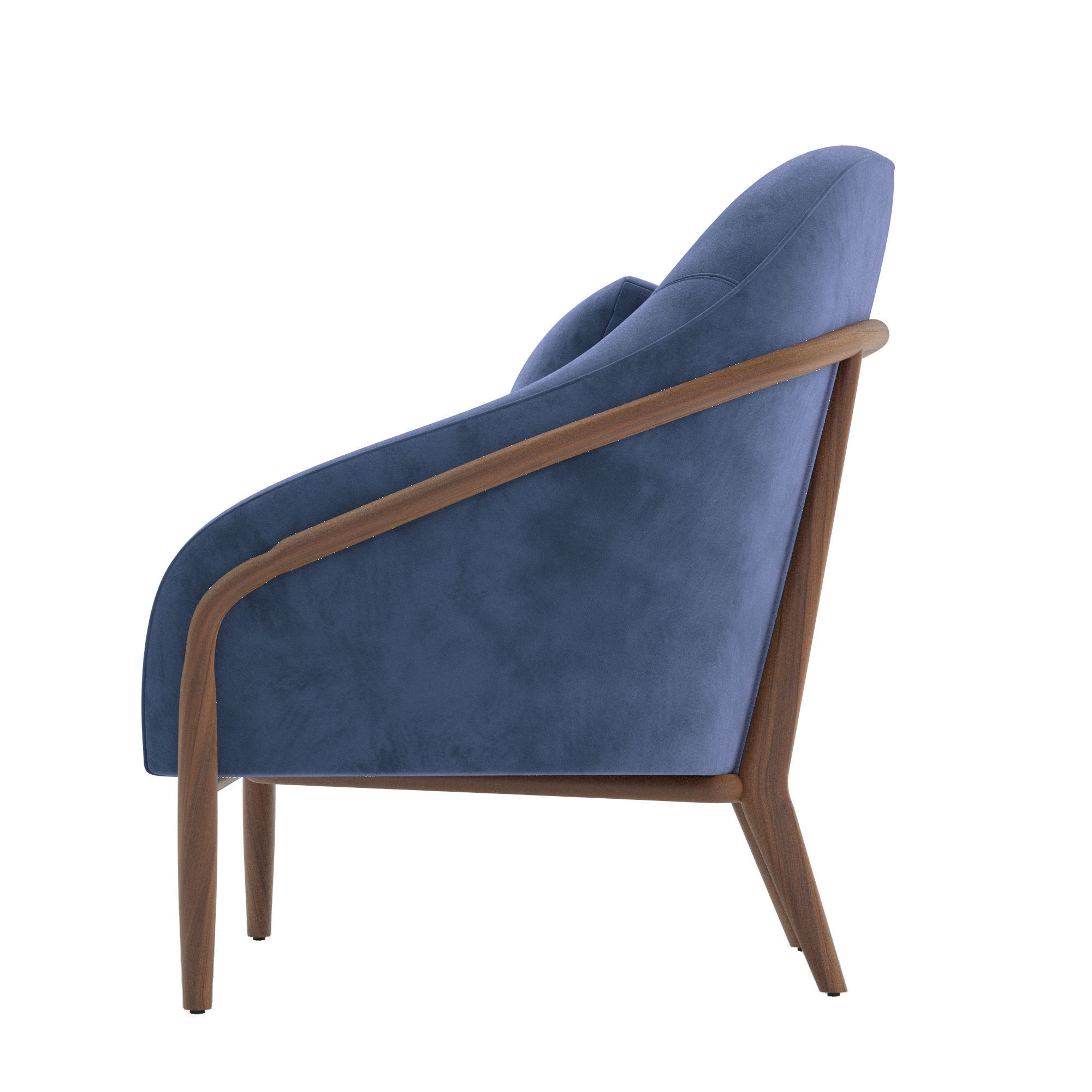 Adele armchair 3D model_2