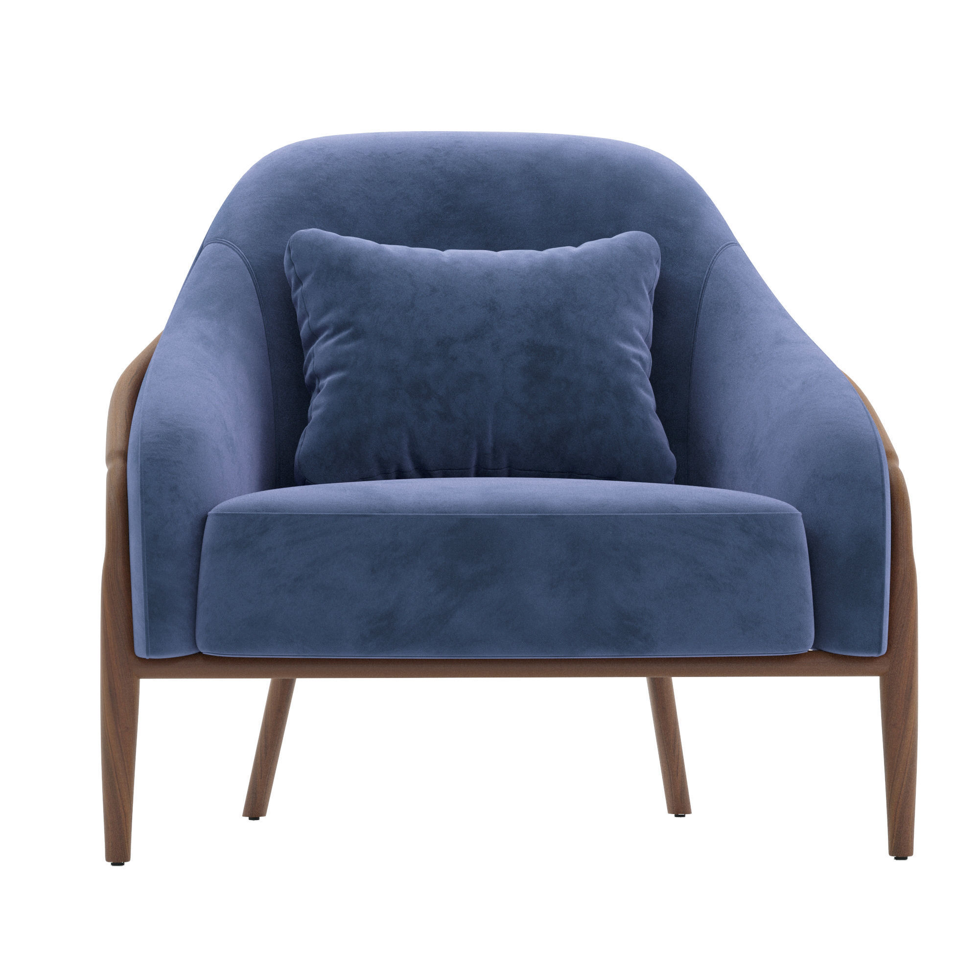 Adele armchair 3D model_7