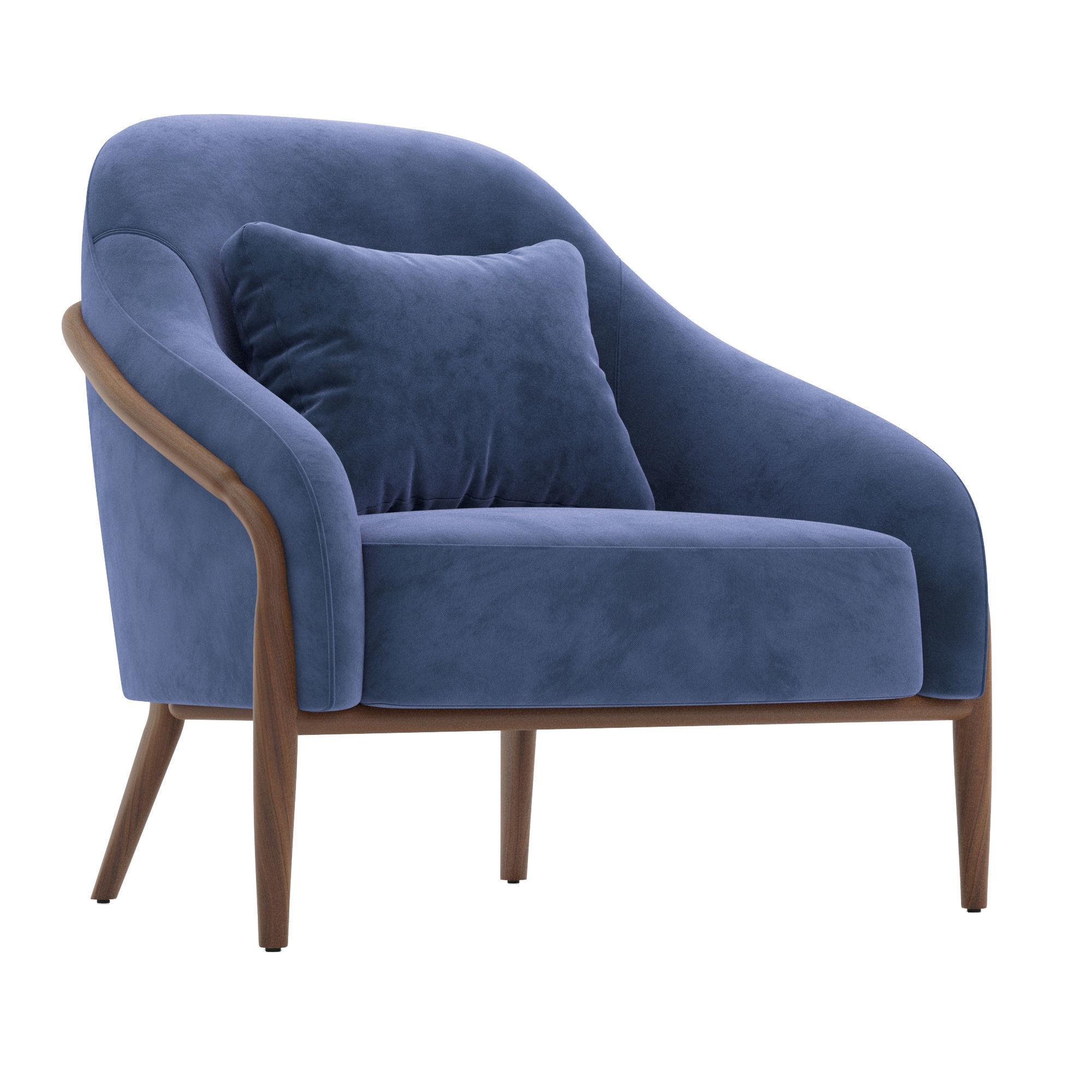 Adele armchair 3D model_6
