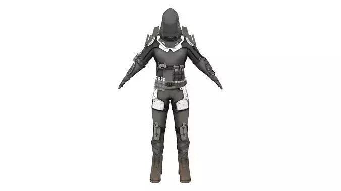 Cyborg Ranger Warrior Full Combat Suit