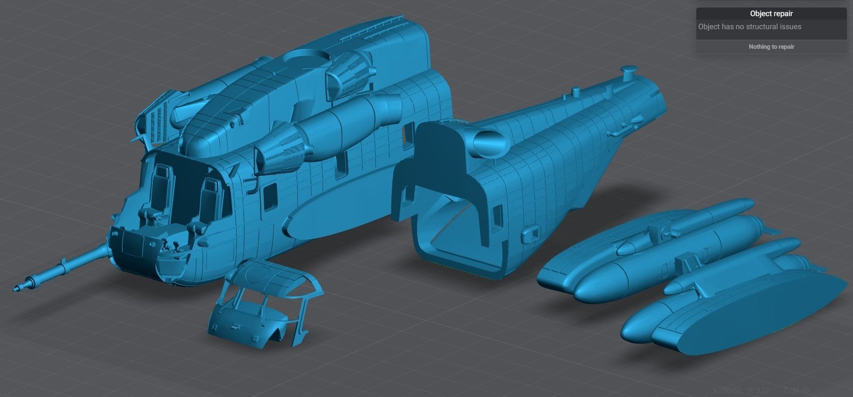 CH53E Super Stallion Scale model 3D print model_5