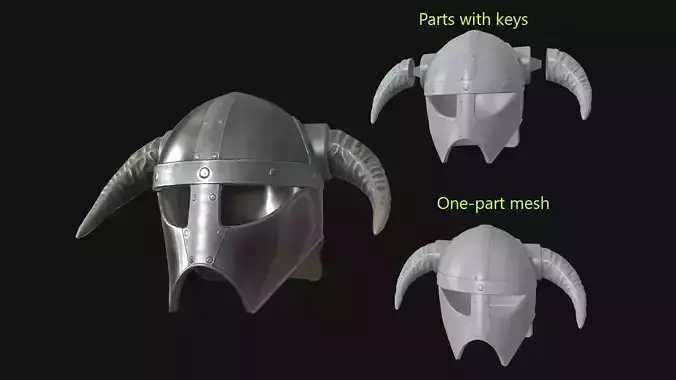 Viking helmet v4