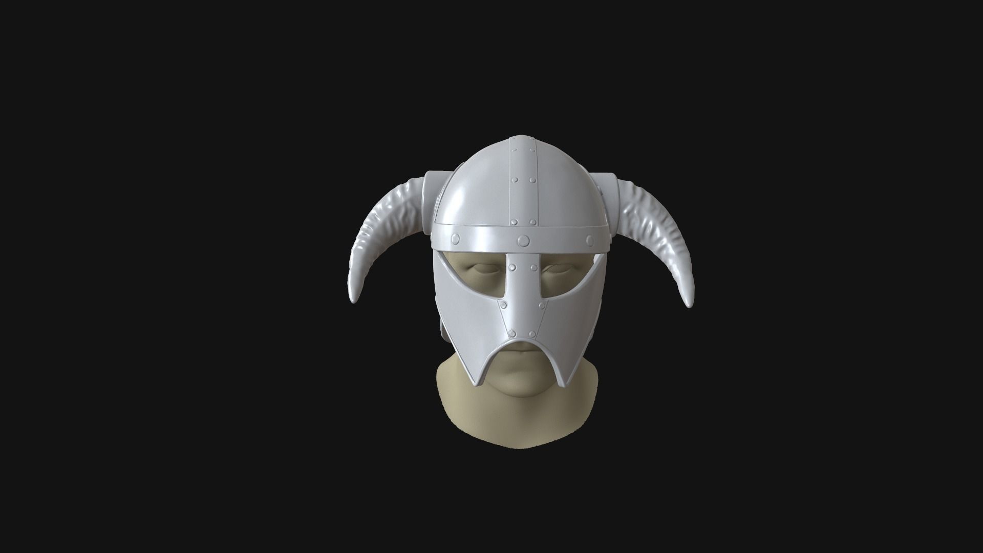 Viking helmet v4 3D print model_12