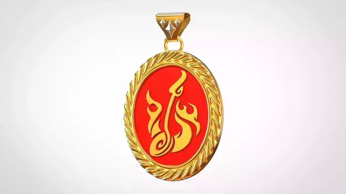 Trulla Pendant 3D print model