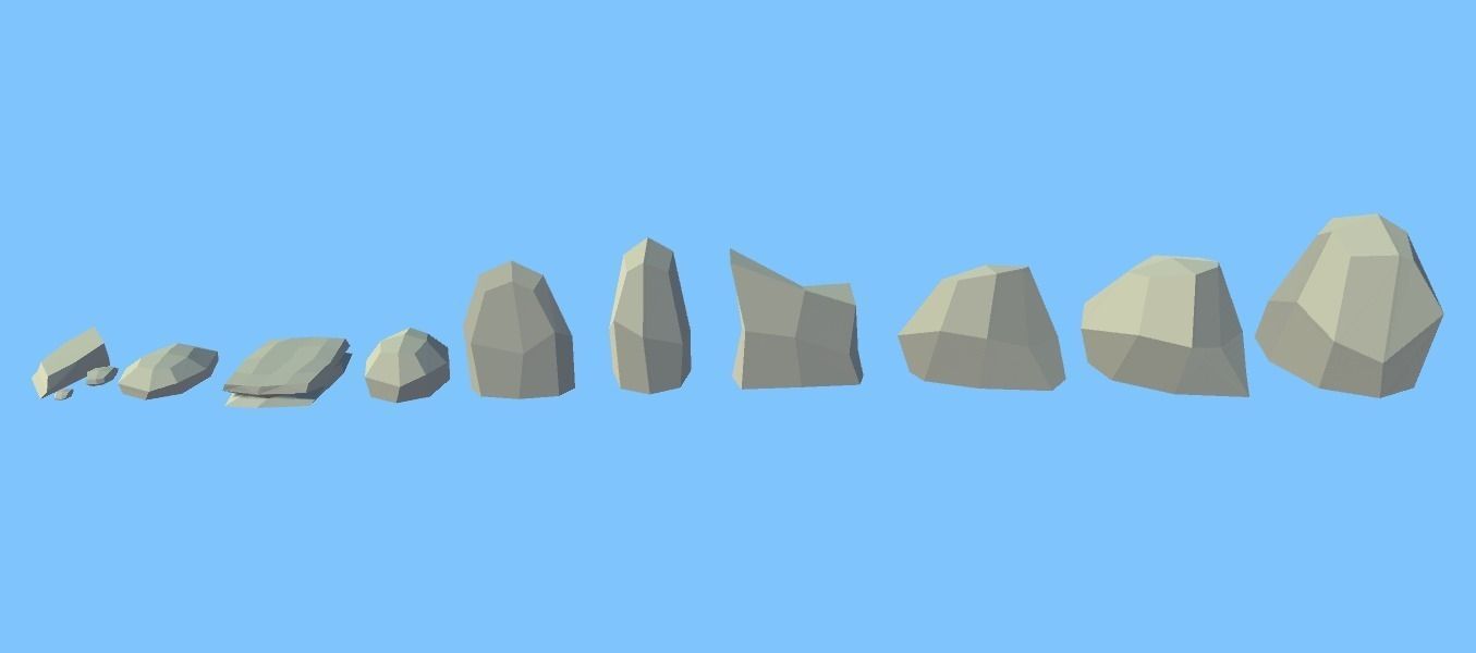 Low Poly Nature Pack Low-poly 3D model_2