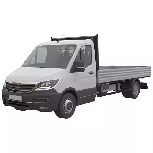 Generic Truck Chassis Cab 3D model