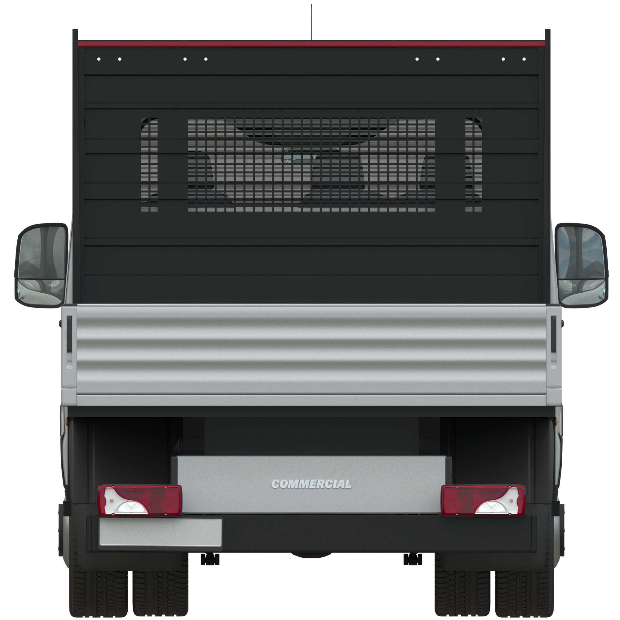 Generic Truck Chassis Cab 3D model_7