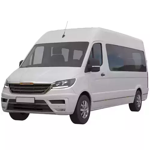 Minibus Generic 3D model