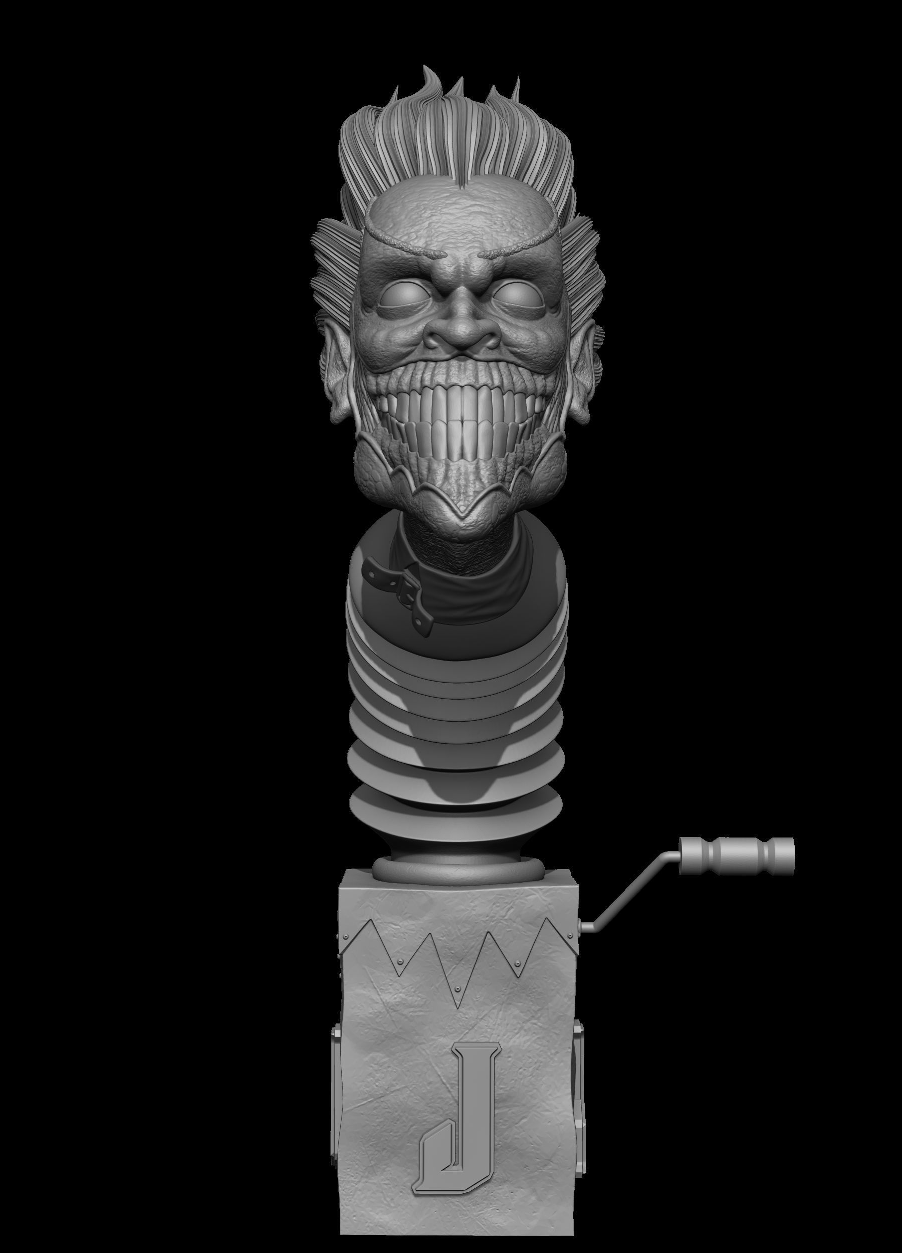Joker 3D Model fire extinguisher 3D print model_1