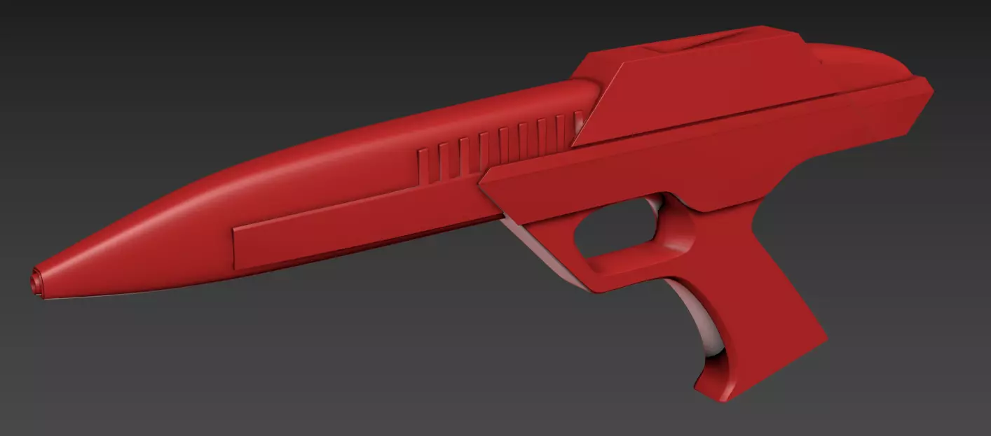 Energy Pistol - TNG Movies Style Phaser 3D print model_0