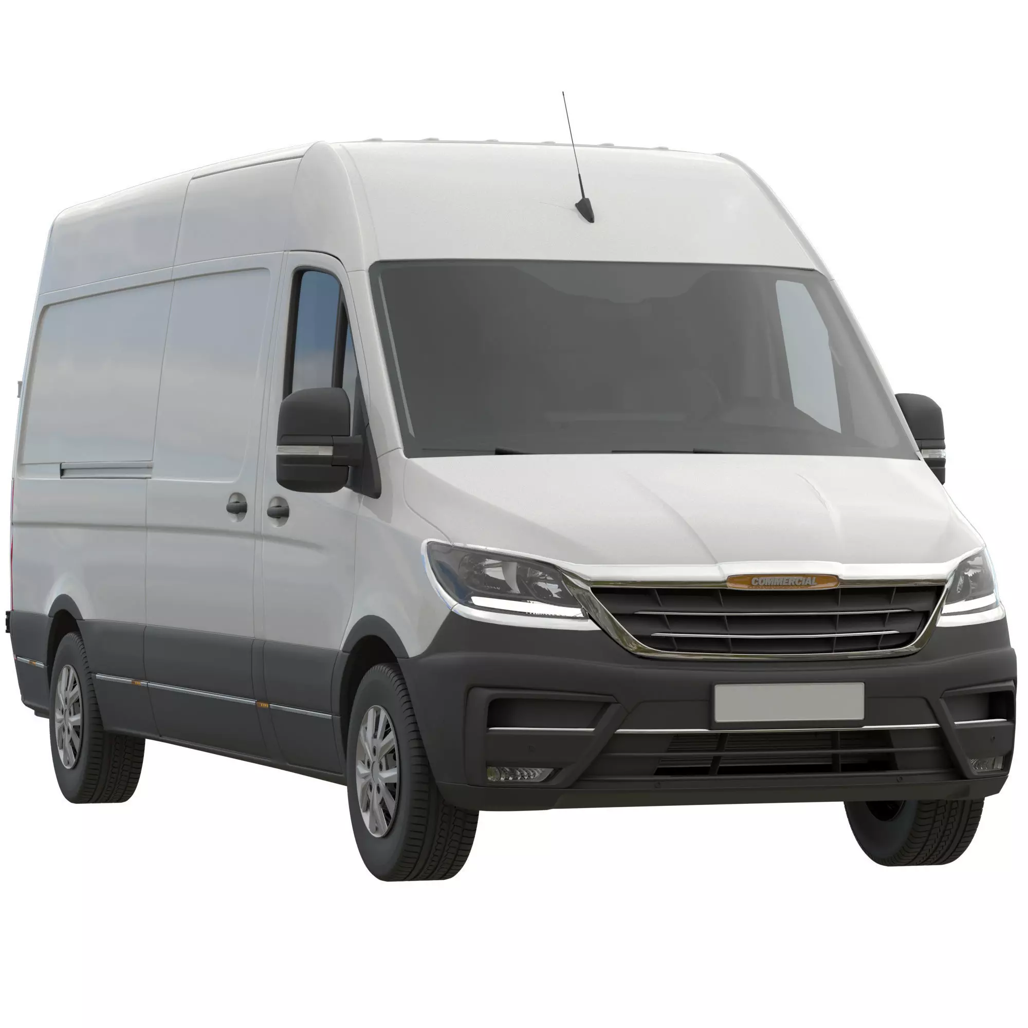 Generic Commercial Cargo Van 3D model