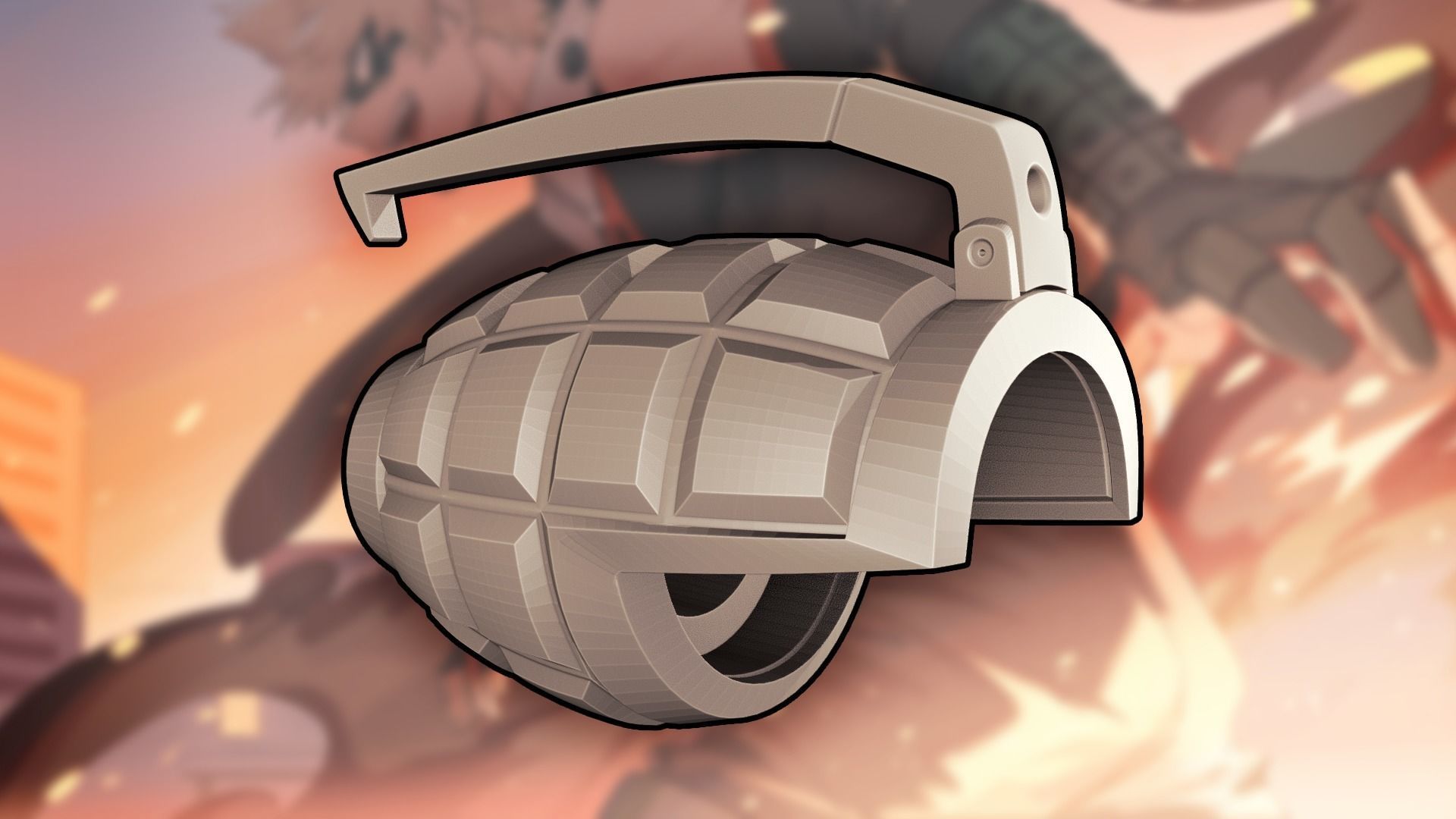 Bakugo Inspired Gauntlets - My Hero Academia 3D model 3D printable ...