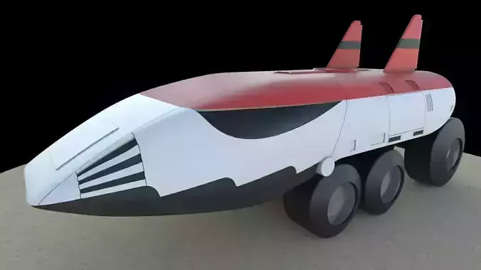 Saber Rider - Fireball Red Racer